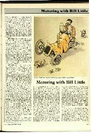 Motoring with  Bill Little - Left