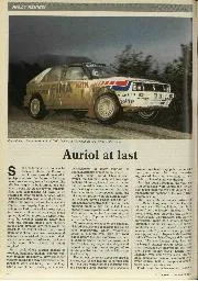 Rally Review -- Sanremo, December 1991 - Left