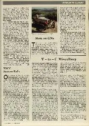 Veteran to classic miscellany, December 1991 - Right