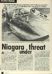 Niagara under threat - Left