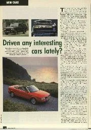 Driven any interesting cars lately? - Left