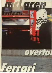 McLaren overtakes Ferrari - Left