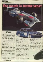 The month in Motor Sport - Left