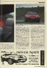 A touring car driver writes... - Right