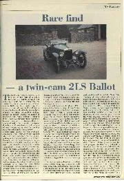 Rare find - a twin-cam 2LS Ballot - Left
