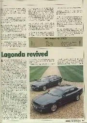 Lagonda revived - Left