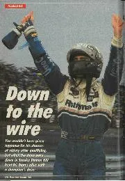 Down to the wire - Left