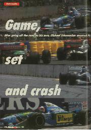 1994 Australian Grand Prix report: Game, set and crash - Left