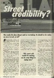 Street credibility? - Left