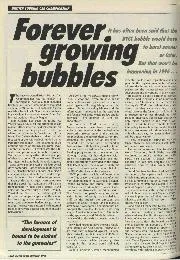 Forever growing bubbles - Left
