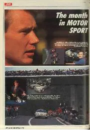 The month in Motor Sport - Left