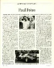 Motoring sportsmen - Paul Frere - Left