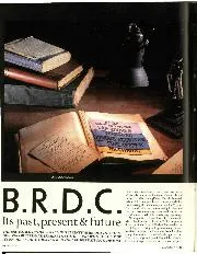 B.R.D.C. Its past, present & future - Left