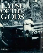 Lapse of the Gods: when F1 heroes screwed it up - Left