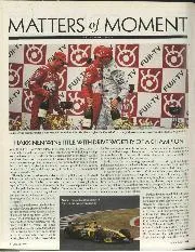 MATTERS of MOMENT, December 1999 - Left