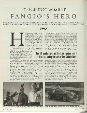 Jean-Pierre Wimille: Fangio's hero - Left