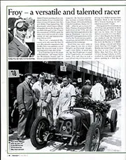 With automobilia now much sought after, does anyone remember the sheets of 144 postage-size stams, each one depicting a racing driver? - Left