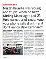 In the hot seat - Left