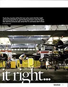 Do it once and do it right... - Right