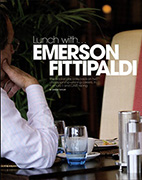 Lunch With... Emerson Fittipaldi - Left