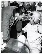 Salvadori on Brabham - Left
