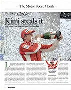 Kimi steals it - Left