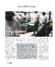 Lotus rocked by F1 team row - Left