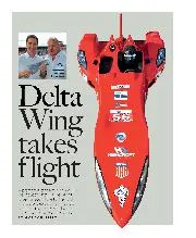 Delta Wing takes flight - Left