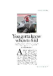 You gotta know when to fold - Left