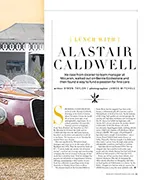 Lunch with... Alastair Caldwell - Right