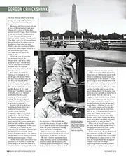 Historic scene with Gordon Cruickshank - Right