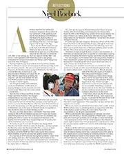 Reflections with Nigel Roebuck - Right