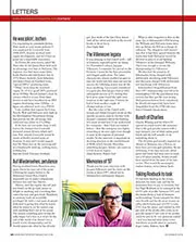 Letters from readers, December 2016 - Left