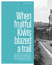 New Zealand's pioneers - Left