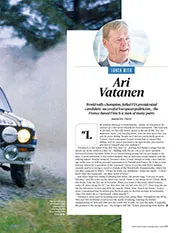Lunch with... Ari Vatanen - Left