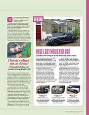 Classic values - up or down? - Left