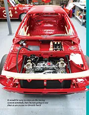 Historic racer: MGB Roadster - Left