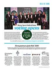 Motor Sport Hall of Fame: voting opens - Left