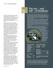 The rise – and fall – of Brabham - Left