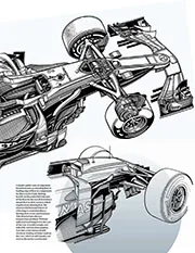 Mercedes-Benz F1 W08 in detail - Right