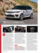 Range Rover Sport P400e hybrid review: high tech, even higher price - Left