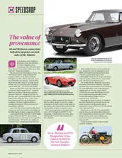 The value of provenance: autumn 2018 car auction highlights - Left
