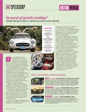 In need of gentle tuning? Herbert Von Karajan's Mercedes Gullwing - Left