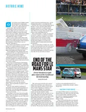 End of the Road for Le Mans Star - Left