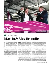 Racing Lives: The Brundles - Left