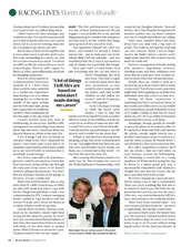 Racing Lives: The Brundles - Right