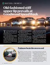 Padmore beats his own Goodwood Circuit lap record - Left