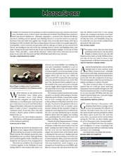 Motor Sport Letters, December 2020 - Left