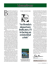 The Editor: F1's existential crisis - Left