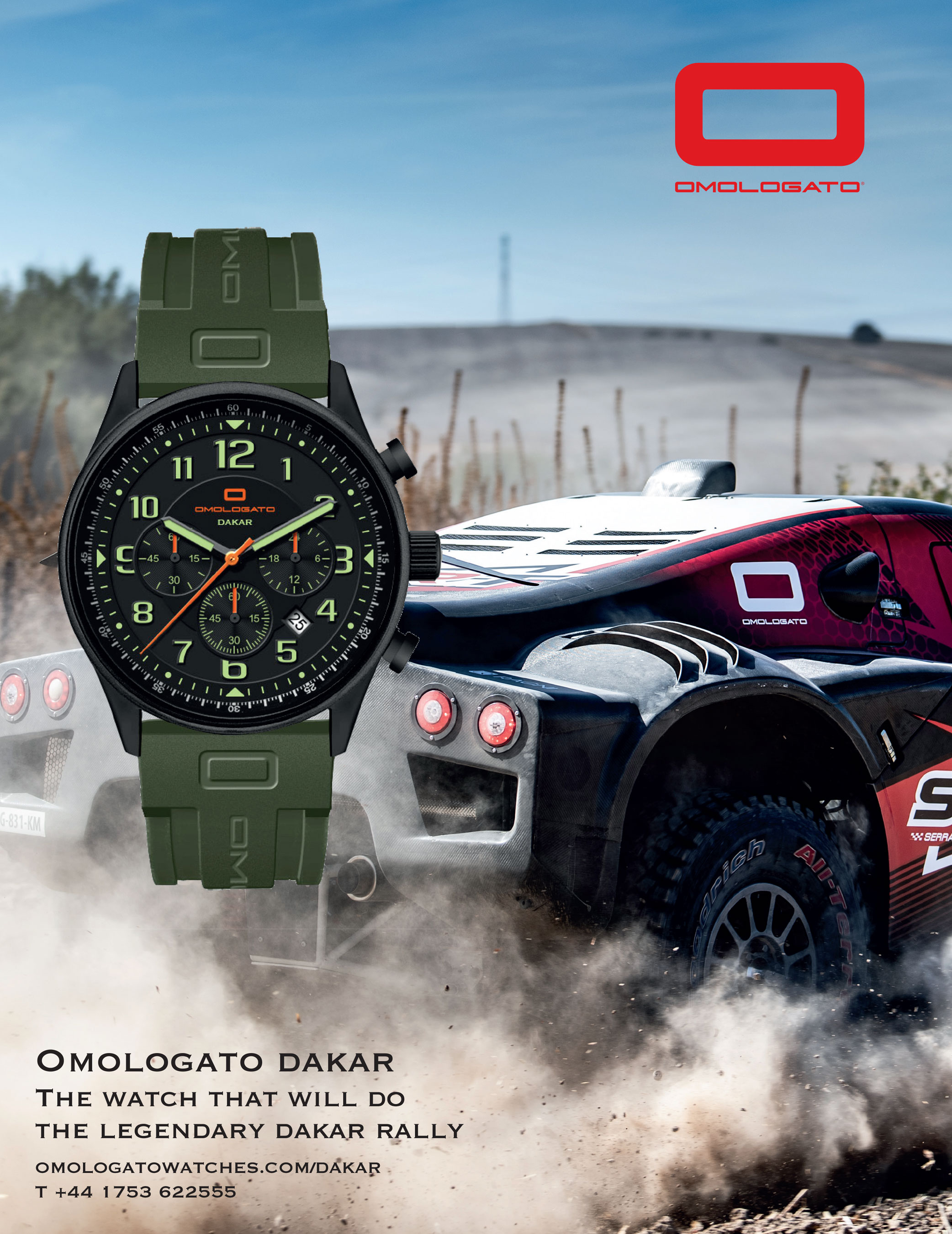 Precision Winter 2020: Omologato Dakar Chronograph December 2020 - Motor  Sport Magazine